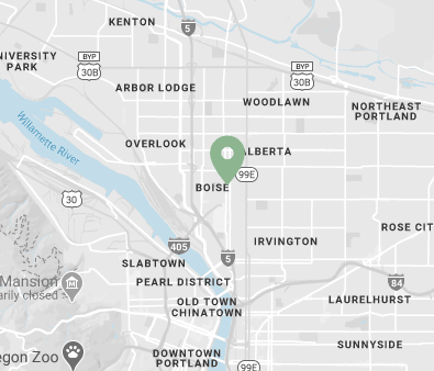 Livingscape Nursery Portland Map